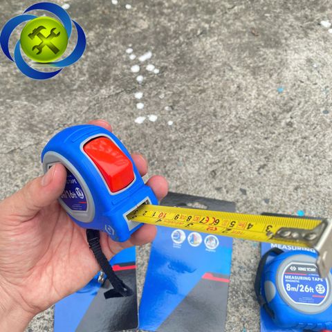 Thước cuộn Kingtony 79094 có các chiều dài từ 1 - 3 - 5- 8 Mét