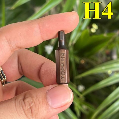 Mũi đóng lục giác TOP TBD-836Hxx dài 36mm thân 8mm các size lẻ (4-5-6-8mm)