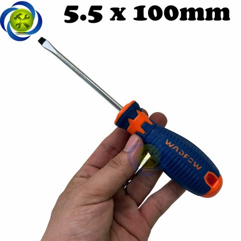 Tua vít dẹp WADFOW WSD12xx nhiều size , cán bọc nhựa