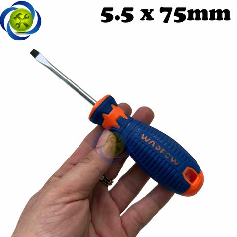 Tua vít dẹp WADFOW WSD12xx nhiều size , cán bọc nhựa