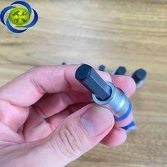 (ĐỦ SIZE) Tuýp lục giác Kingtony 3025 loại 3/8 trắng-đen