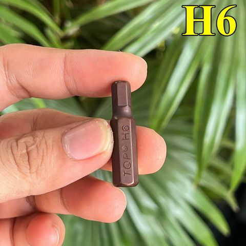 Mũi đóng lục giác TOP TBD-836Hxx dài 36mm thân 8mm các size lẻ (4-5-6-8mm)