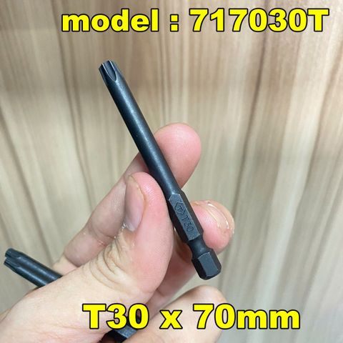 Mũi vặn vít sao Kingtony 7170xx và 7150xx loại không lỗ - chính hãng