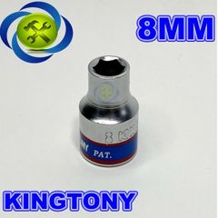 (ĐỦ SIZE) Tuýp  3/8 KINGTONY 3335 loại ngắn 6 cạnh màu trắng