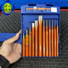 Bộ mũi đục sắt 12 chi tiết Wadfow WCC8312