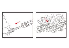 Bộ dụng cụ cân chỉnh trục cam xe Kingtony 9AT1009E