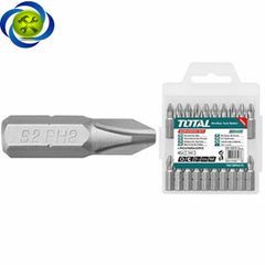 Mũi vít bake 20 chi tiết TOTAL TAC16PH213 (20 cây/ vỉ)