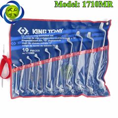 Bộ cờ lê 2 đầu tròng Kingtony 1710MR 10 cây từ 6-32mm