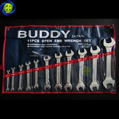 Bộ cờ lê hai đầu miệng 11 cây Buddy A0035