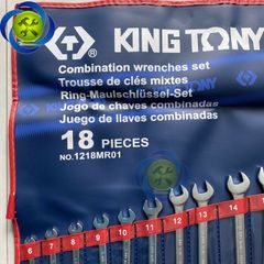 Bộ cờ lê vòng miệng Kingtony 1218MR01 18 cái 6-24mm