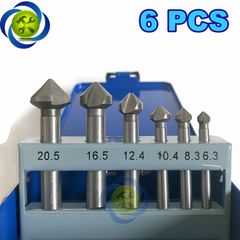 Bộ mũi phay đầu dù 6 cây L+R+T LRT-PD01