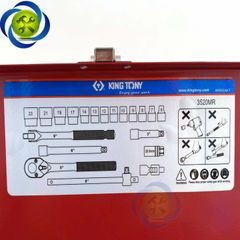 Bộ tuýp 3/8 Kingtony 3520MR 20 chi tiết