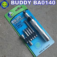 Bộ vít đóng 1/4 Buddy BA0140 7 chi tiết ĐÀI LOAN