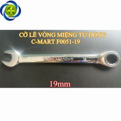 Cờ lê vòng miệng tự động C-mart F0051-19 19mm