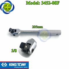 Cần siết lắc léo 3/8 Kingtony 3452-08F dài 205mm