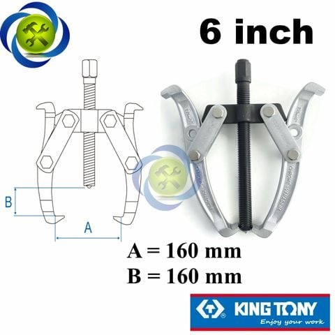 Cảo hai chấu Kingtony 7962-06 150mm