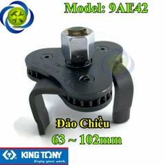 Cảo lọc dầu 3 chấu chân dẹp Kingtony 9AE42 63-102mm