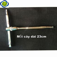 Chữ T đầu gắn tuýp trượt lắc léo 1/4 x 3/8 x 1/2 TT143812