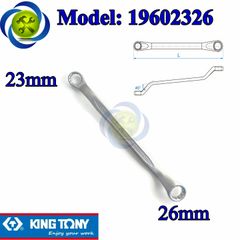 Cờ lê hai đầu tròng 23mm và 26mm Kingtony 19602326