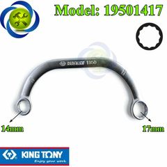 Cờ lê hai đầu vòng trái me 14 x 17 Kingtony 19501417