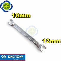 Cờ lê mở ống dầu 10mm -12mm Kingtony 19301012 loại hai đầu