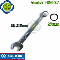 Cờ lê vòng miệng 27mm Kingtony 1060-27 dài 315mm