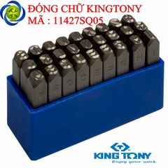 Đóng chữ Kingtony 11427SQ05 27chi tiết loại 5mm dài 61mm