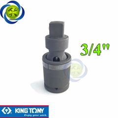 Đầu lắc léo đen 3/4 Kingtony 6797