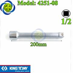 Đầu nối dài 1/2 Kingtony 4251-08 dài 200mm đầu vuông 12.7mm