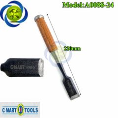 Đục thợ mộc cán gỗ C-Mart A0088-24 24mm