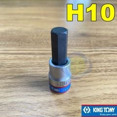 (ĐỦ SIZE) Tuýp lục giác Kingtony 3025 loại 3/8 trắng-đen