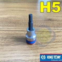 (ĐỦ SIZE) Tuýp lục giác Kingtony 3025 loại 3/8 trắng-đen