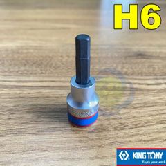 (ĐỦ SIZE) Tuýp lục giác Kingtony 3025 loại 3/8 trắng-đen