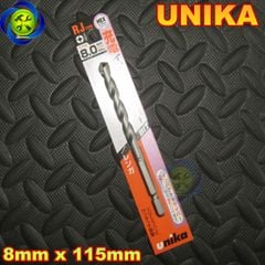 Mũi khoan tường Unika 8mm RJ 8.0 x 115 đuôi lục giác