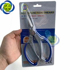 Kéo C-Mart A0047-8 cán nhôm bọc nhựa lưỡi kéo SK5