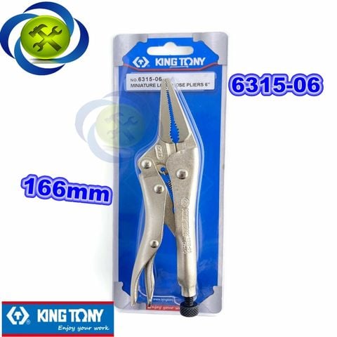 Kìm bấm mũi nhọn Kingtony 6315-06 dài 166mm