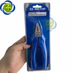 Kìm điện Kingtony 6111-06 6inch dài 163mmm cán xanh