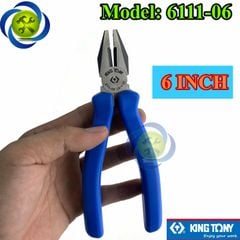 Kìm điện Kingtony 6111-06 6inch dài 163mmm cán xanh