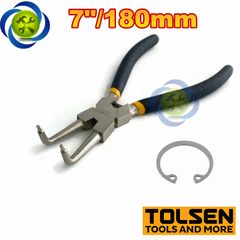 Kìm mở phe trong miệng cong Tolsen 10082 dài 180mm