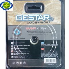 Lưỡi cắt gạch khô Gestar 155-413 trắng bạc