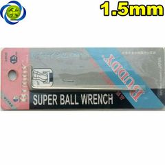 Lục giác đầu bi 1.5mm kiểu chữ L Buddy A0025 dài 90mm