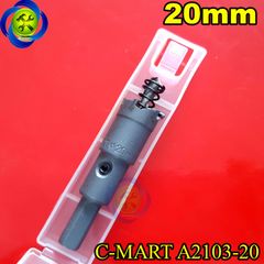 Mũi khoan lỗ thép 20mm C-Mart A2103-20