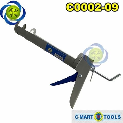 Dụng cụ bắn keo silicon C-Mart C0002-09 máng xám