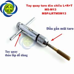 Tay quay taro đảo chiều L+R+T M5-M12