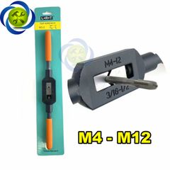 Tay quay taro M4-M12 L+R+T dài 280mm cán bọc nhựa