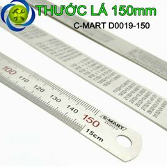 Thước lá C-MART D0019-150 150mm