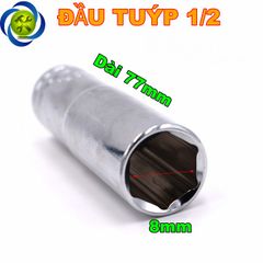 Tuýp trắng dài 8mm C-mart F0291-6-8 1/2