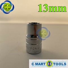 Tuýp 13mm C-Mart F0029-6-13 loại ngắn xi bóng