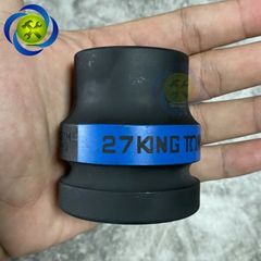 Tuýp 27mm 1 inch Kingtony 853527M loại ngắn 6 cạnh màu đen