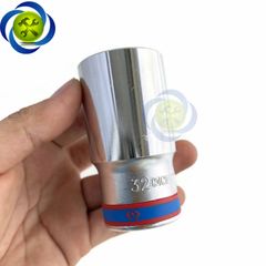 Tuýp 32mm 1/2 Kingtony 423532M loại dài 6 cạnh màu trắng